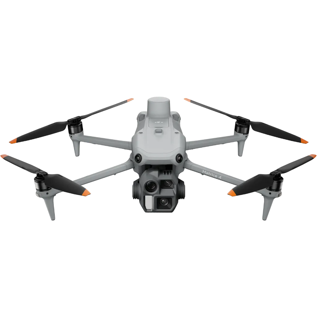 Drone DJI Matrice 4T / 4E utilisé pour thermographie et photogrammétrie