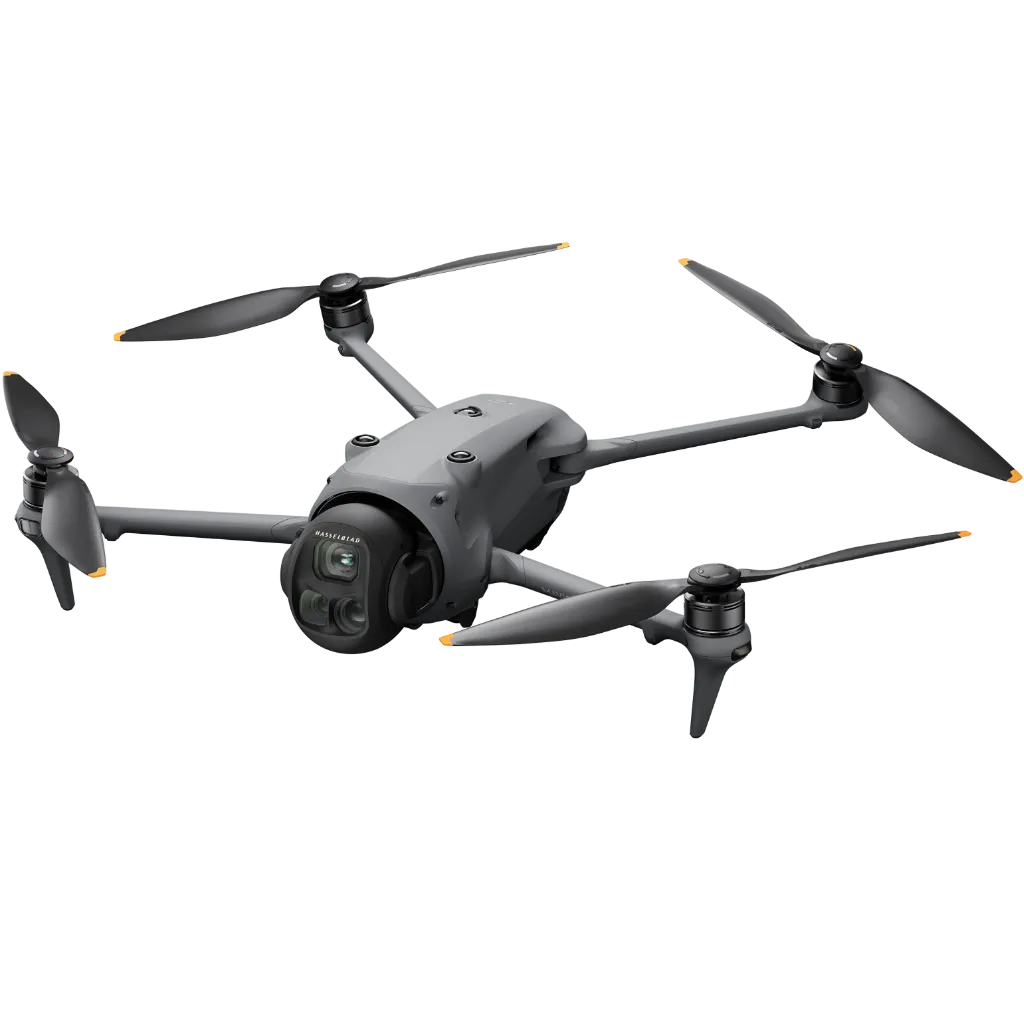 Drone DJI Mavic 4 Pro prêt pour la prise de vue et l'inspection visuelle de toiture